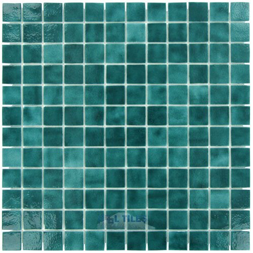 Vidrepur 1" x 1" Colors II Recycled Glass Tile in Sea Foam