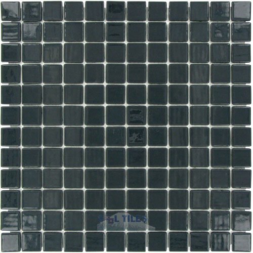 Vidrepur 1" x 1" Colors Recycled Glass Tile in Smoke