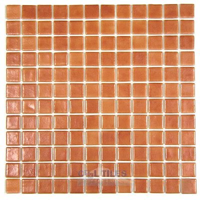 Vidrepur Recycled Glass Tile Mesh Backed Sheet in Pearl Bronze