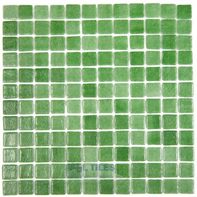 Vidrepur Recycled Glass Tile Mesh Backed Sheet in Fog Green Slip-Resistant
