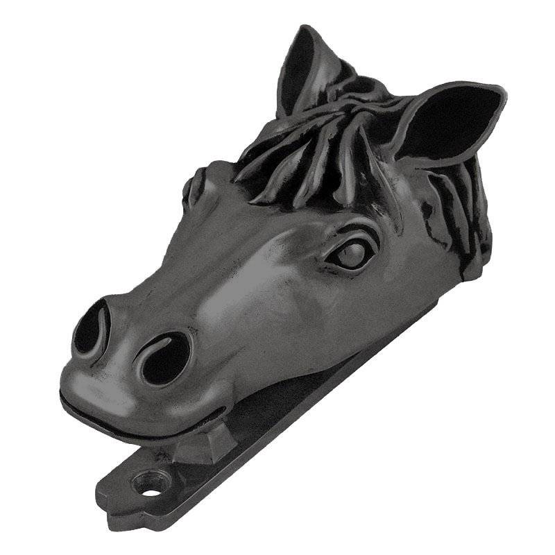 Vicenza Hardware Door knockers Collection - Equestre Horse Head in Gunmetal