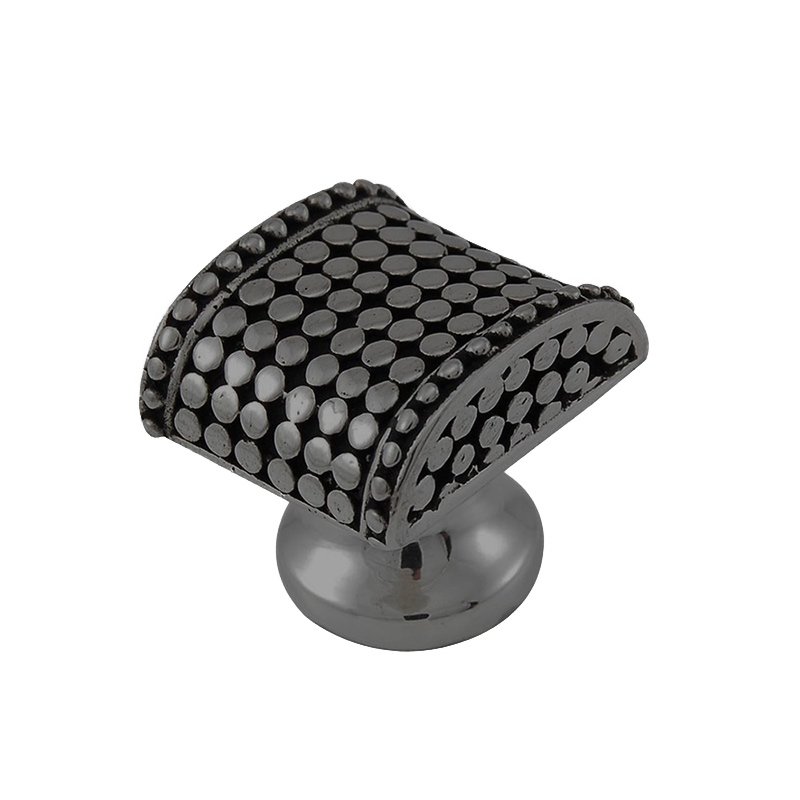 Vicenza Hardware Small Spotted Knob in Gunmetal