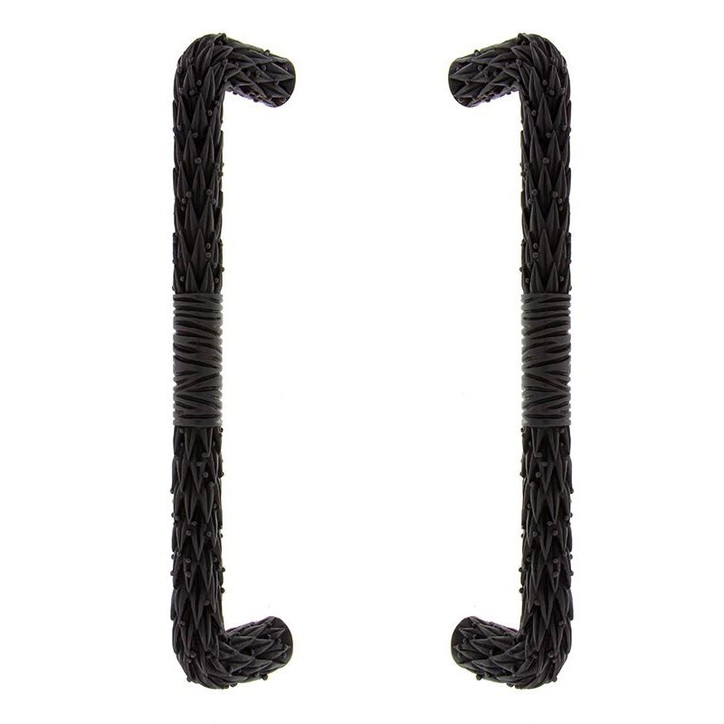 Vicenza Hardware 9" Centers Back to Back San Michele Pull in Oil Rubbed Bronze