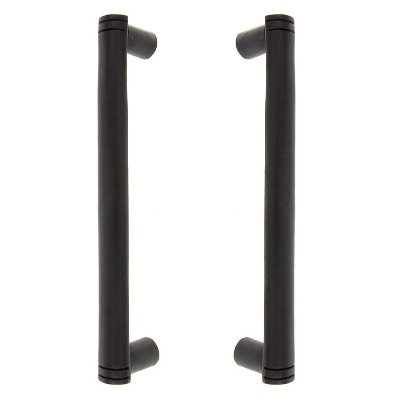 Vicenza Hardware 9" Centers Back to Back Pull in Oil Rubbed Bronze