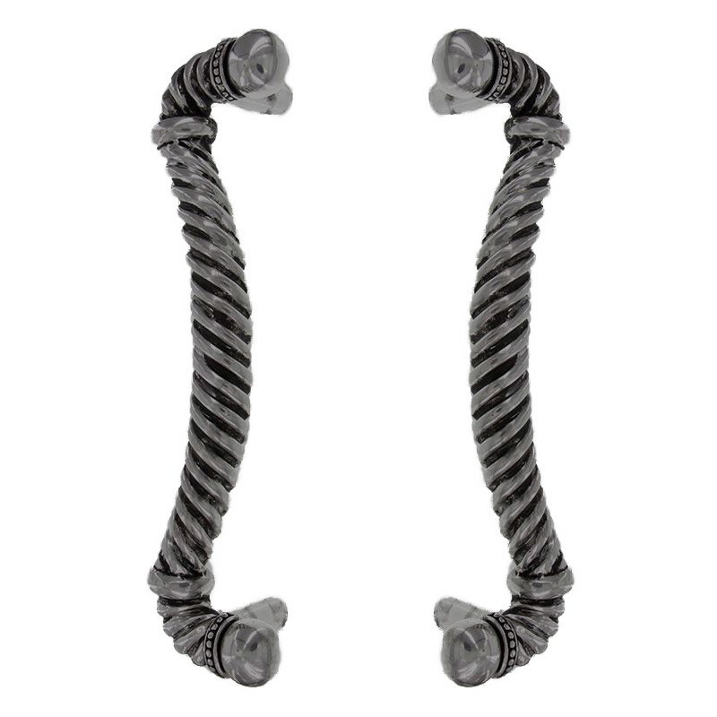 Vicenza Hardware 9" Centers Back to Back Pull in Gunmetal