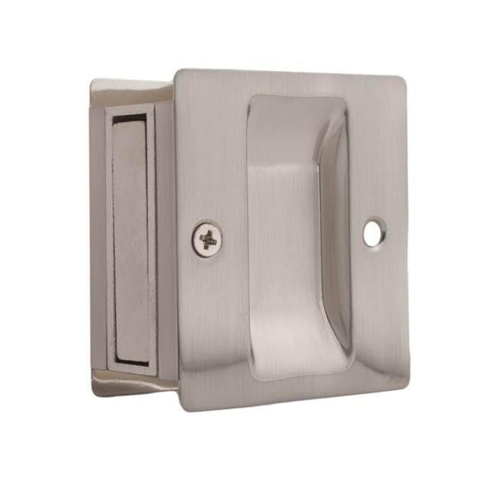 Weslock Door Hardware Pocket Door Pull - Passage In Satin Nickel