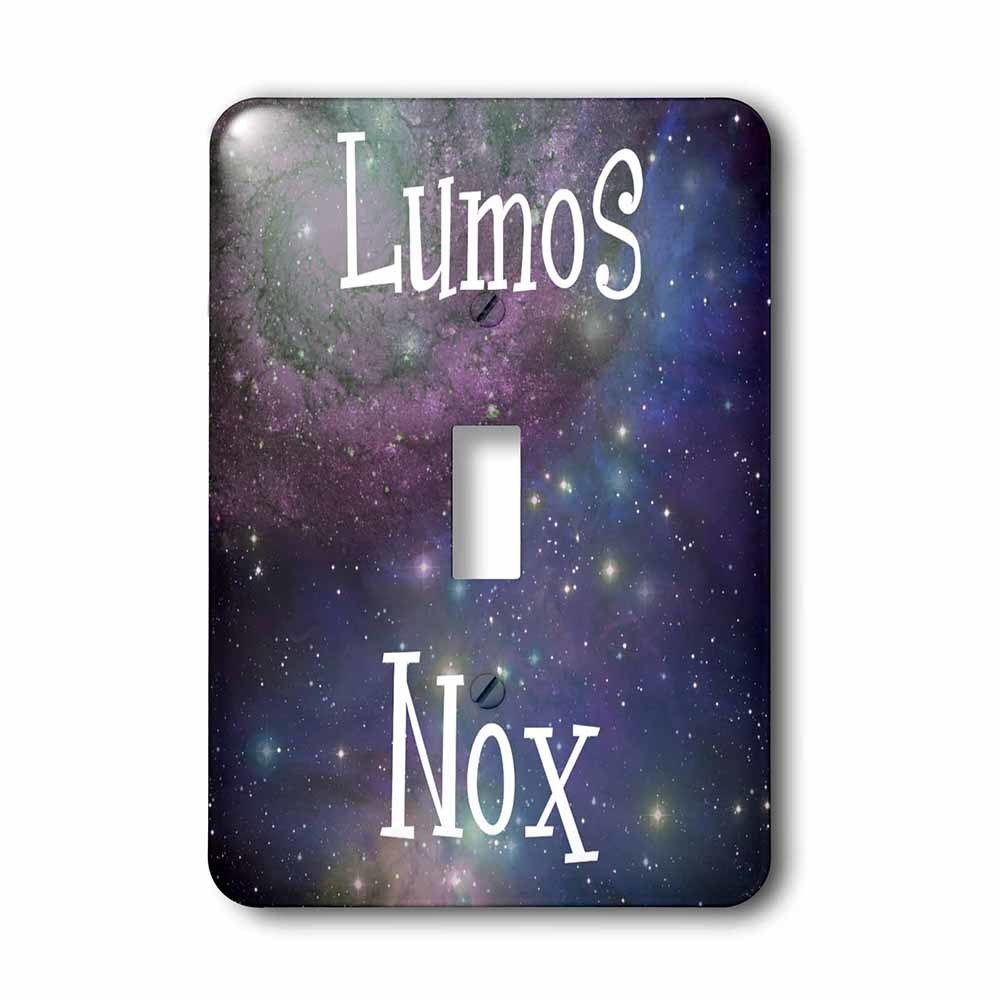 Jazzy Wallplates Single Toggle Switchplate With Lumos Nox