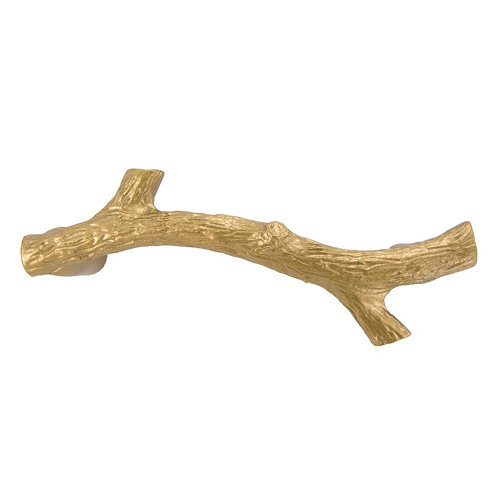 Wild Western Hardware Small Twig Pull in Lux Gold