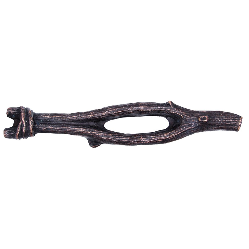 Wild Western Hardware 2 15/16" Centers Twig Pull in Tumbled Oil Rubbed Bronze