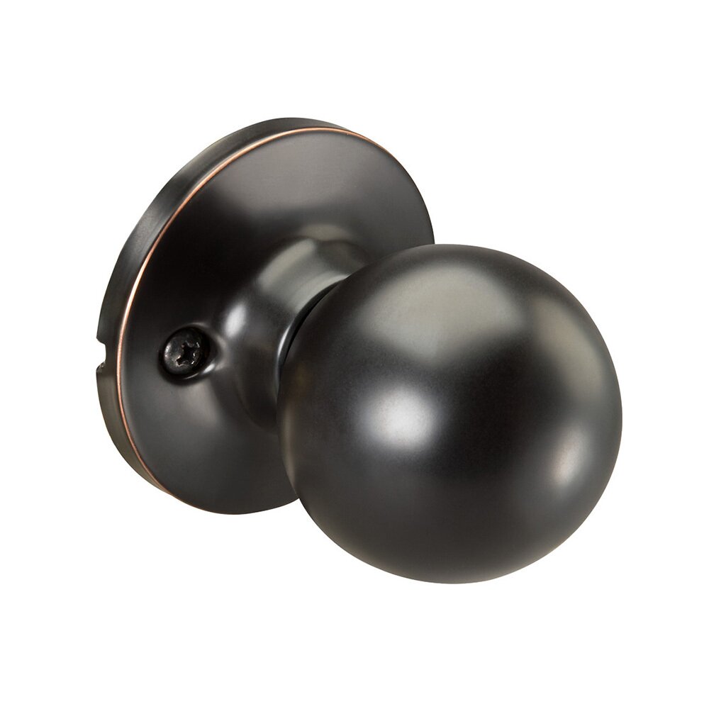 Yale Hardware Single Dummy Athens Knob in Oil Rubbed Bronze