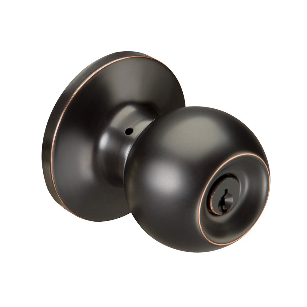 Yale Hardware Keyed Athens Knob in Oil Rubbed Bronze