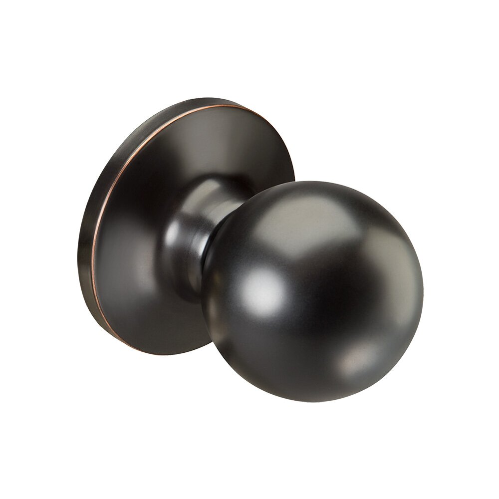 Yale Hardware Passage Athens Knob in Oil Rubbed Bronze