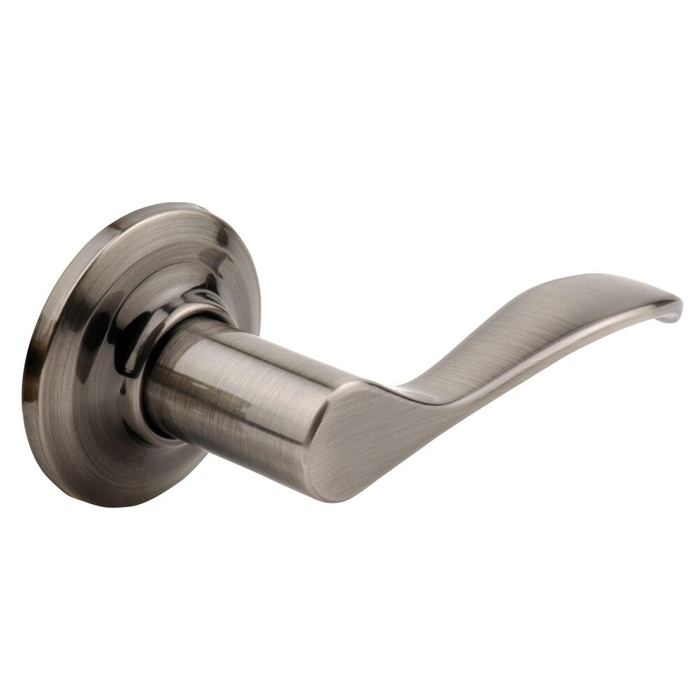 Yale Hardware Passage Norwood Lever in Antique Nickel