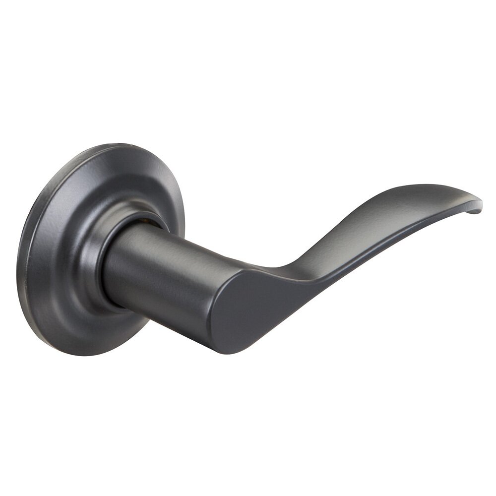 Yale Hardware Passage Norwood Lever in Suede Black