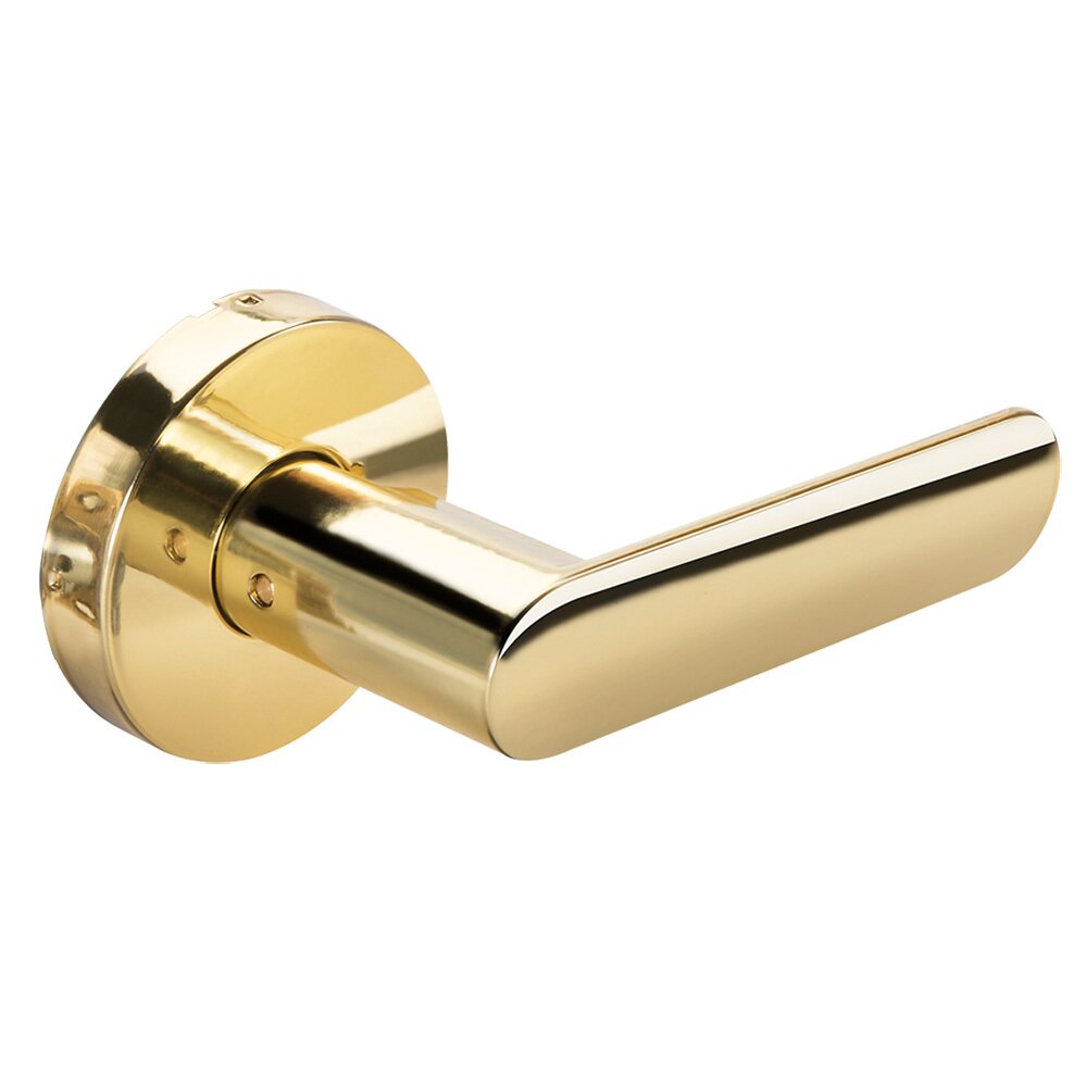 Yale Hardware Passage Kincaid Lever in Polished Brass