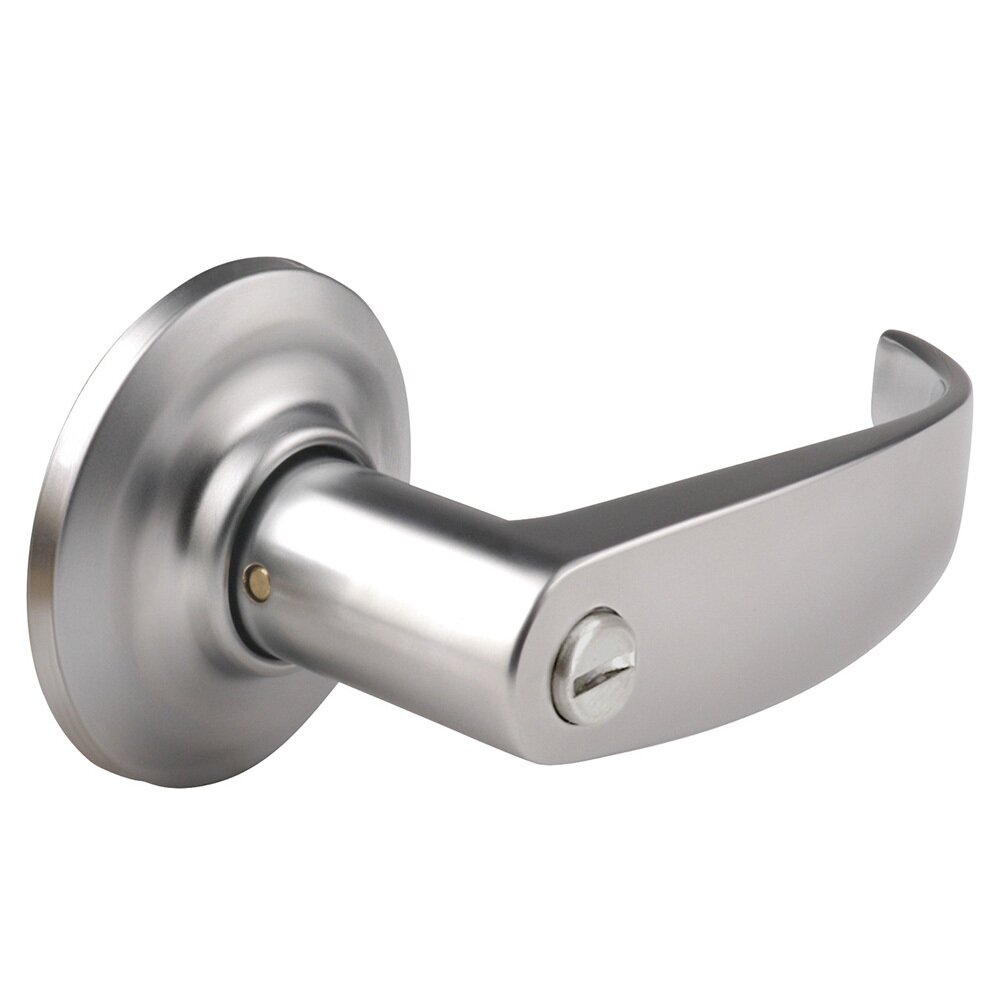Yale Hardware Privacy Pacific Beach Lever in Satin Chrome