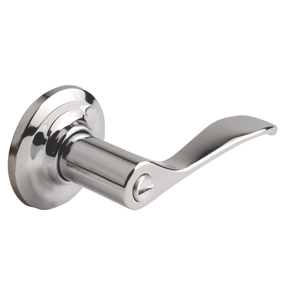 Yale Hardware Privacy Norwood Lever in Polished Chrome
