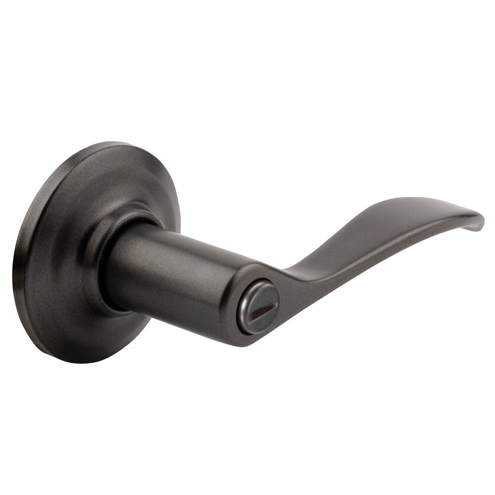 Yale Hardware Privacy Norwood Lever in Gun Metal