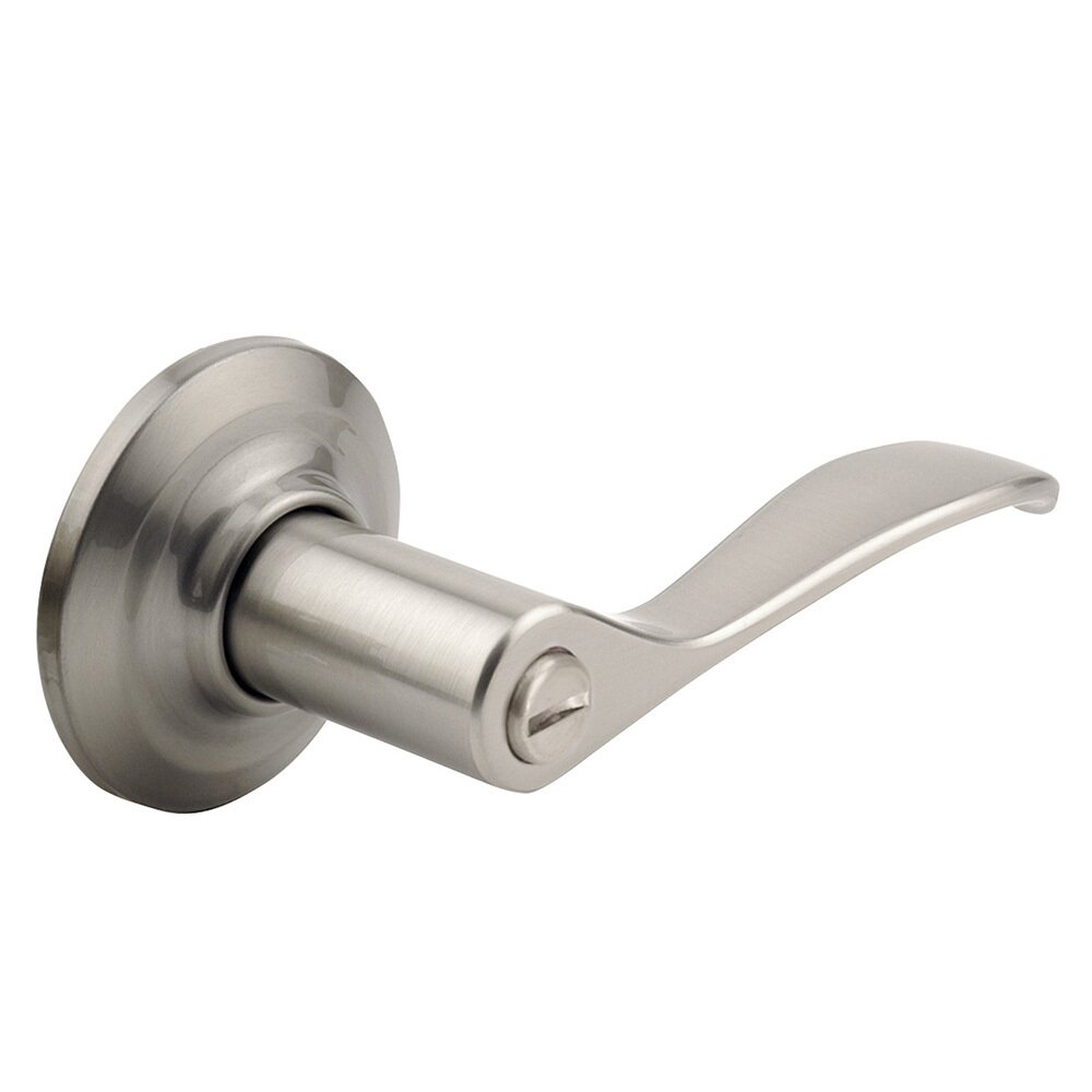 Yale Hardware Privacy Norwood Lever in Satin Nickel