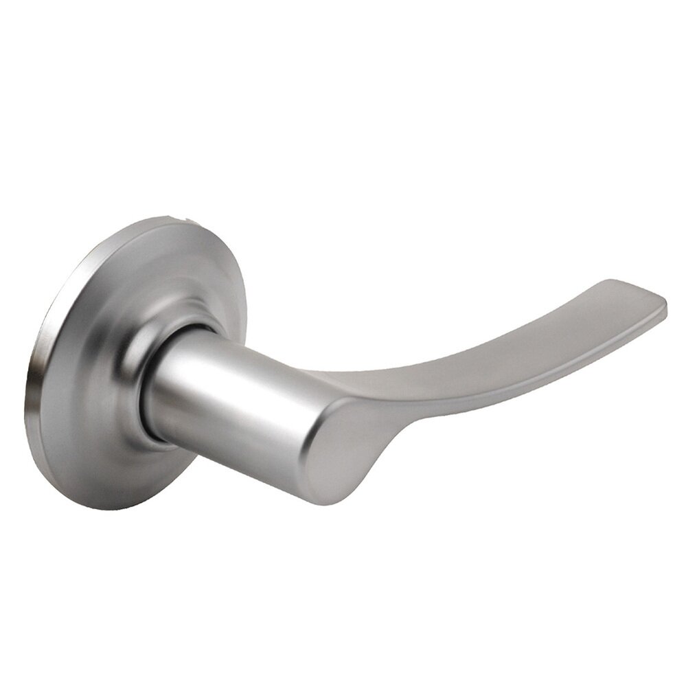 Yale Hardware Single Dummy Academy Right Handed Lever in Satin Chrome