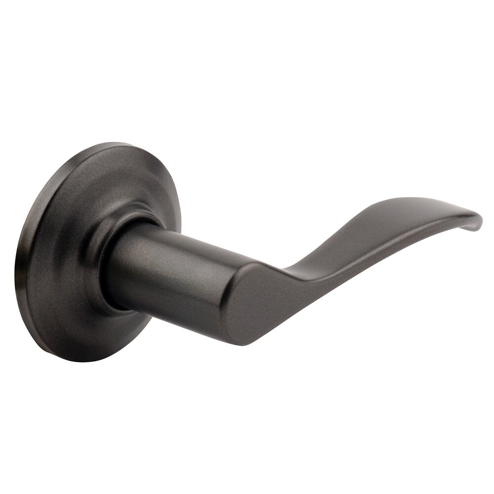 Yale Hardware Single Dummy Norwood Right Handed Lever in Gun Metal