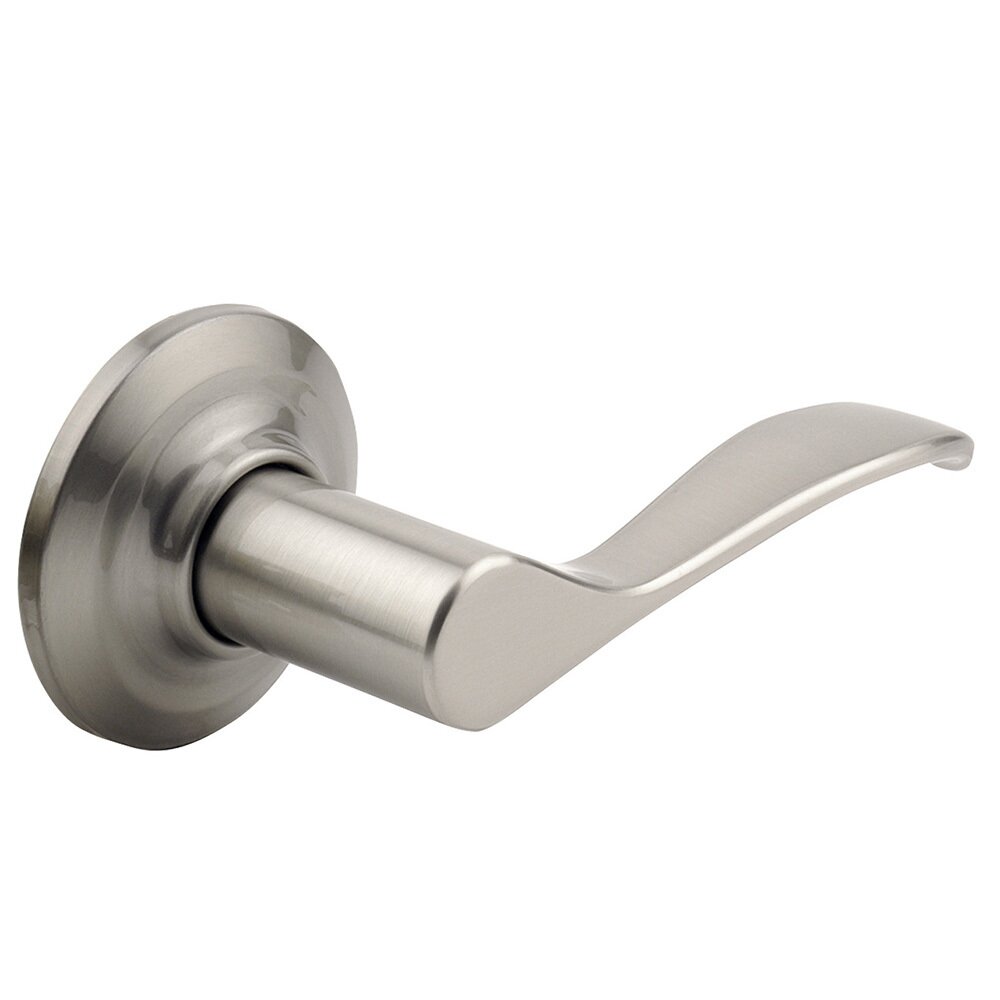 Yale Hardware Single Dummy Norwood Right Handed Lever in Satin Nickel