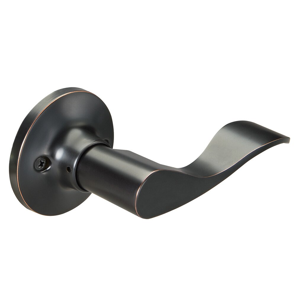 Yale Hardware Single Dummy Keowee Right Handed  Lever in Oil Rubbed Bronze