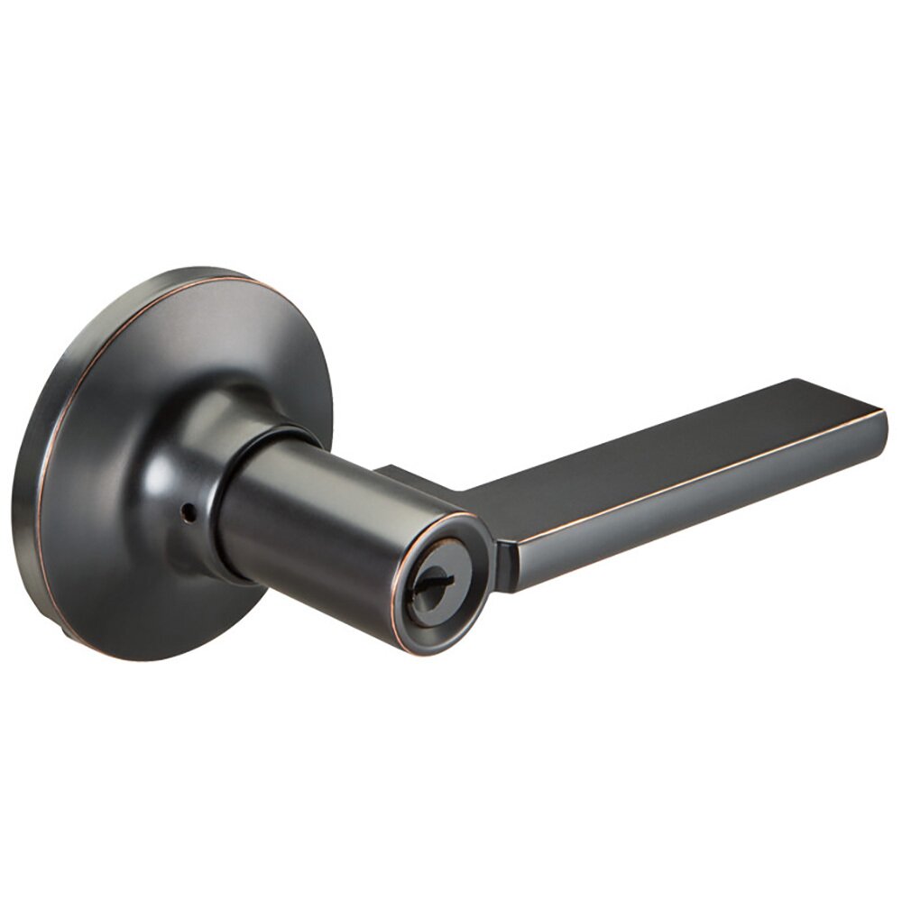 Yale Hardware Keyed Seabrook Lever in Oil Rubbed Bronze