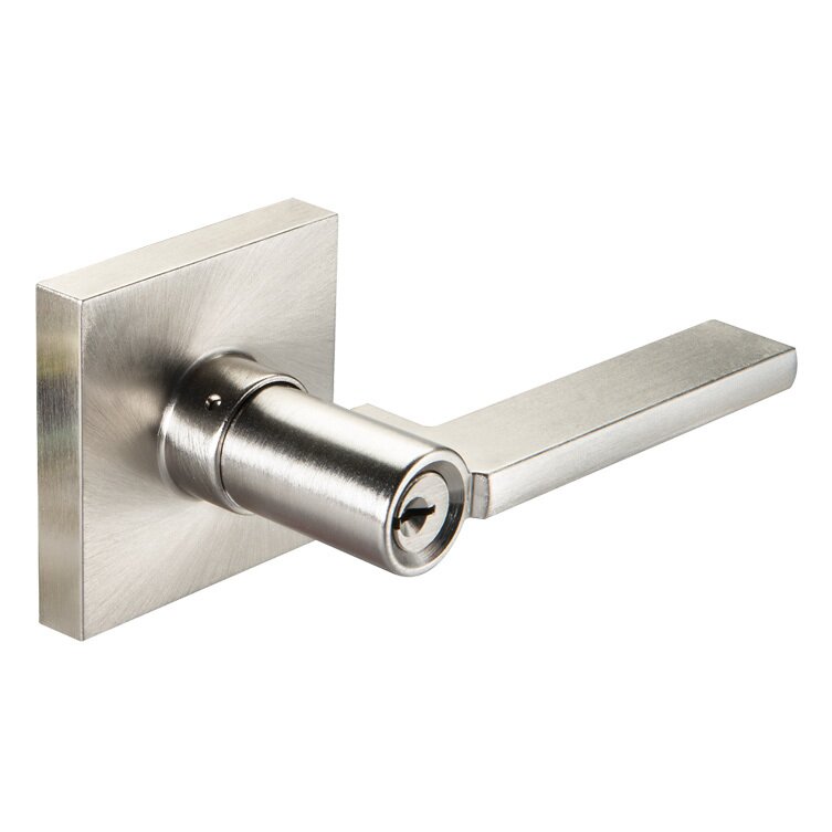 Yale Hardware Keyed Square Seabrook Lever in Oil Rubbed Bronze