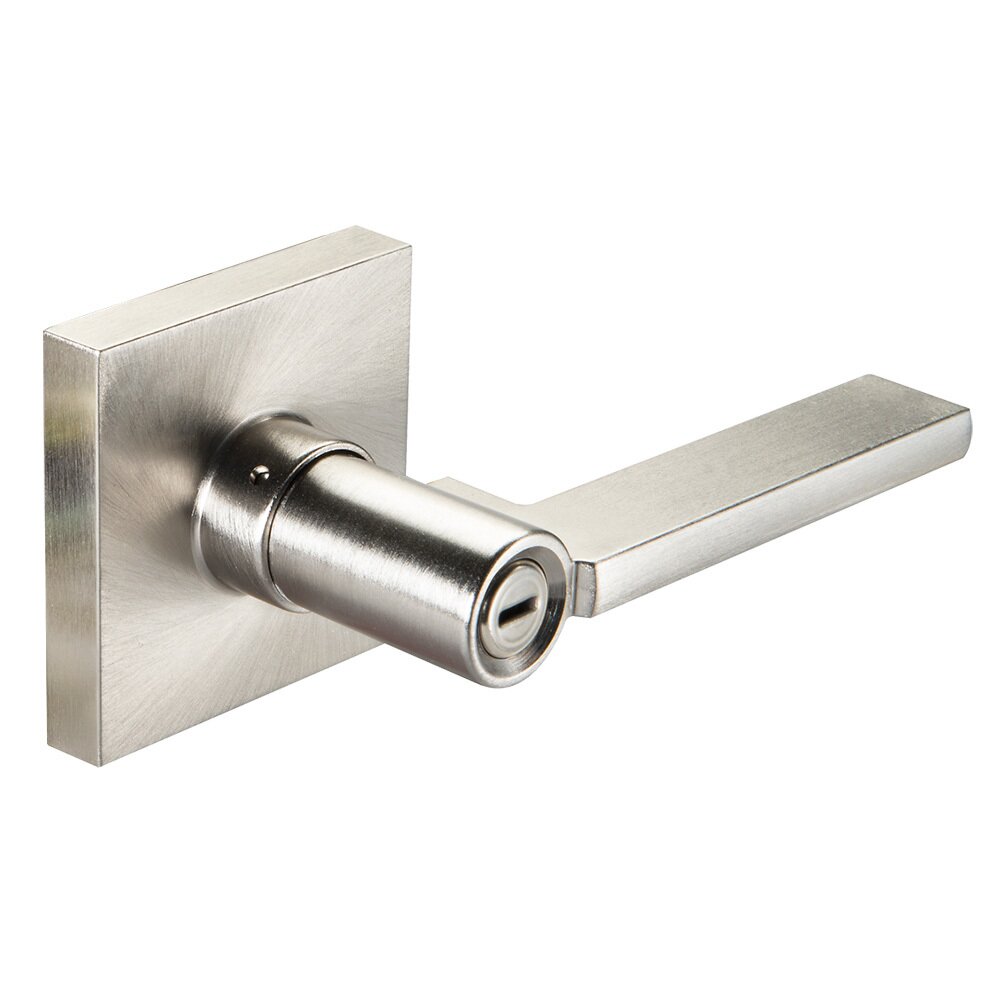 Yale Hardware Privacy Square Seabrook Lever in Oil Rubbed Bronze