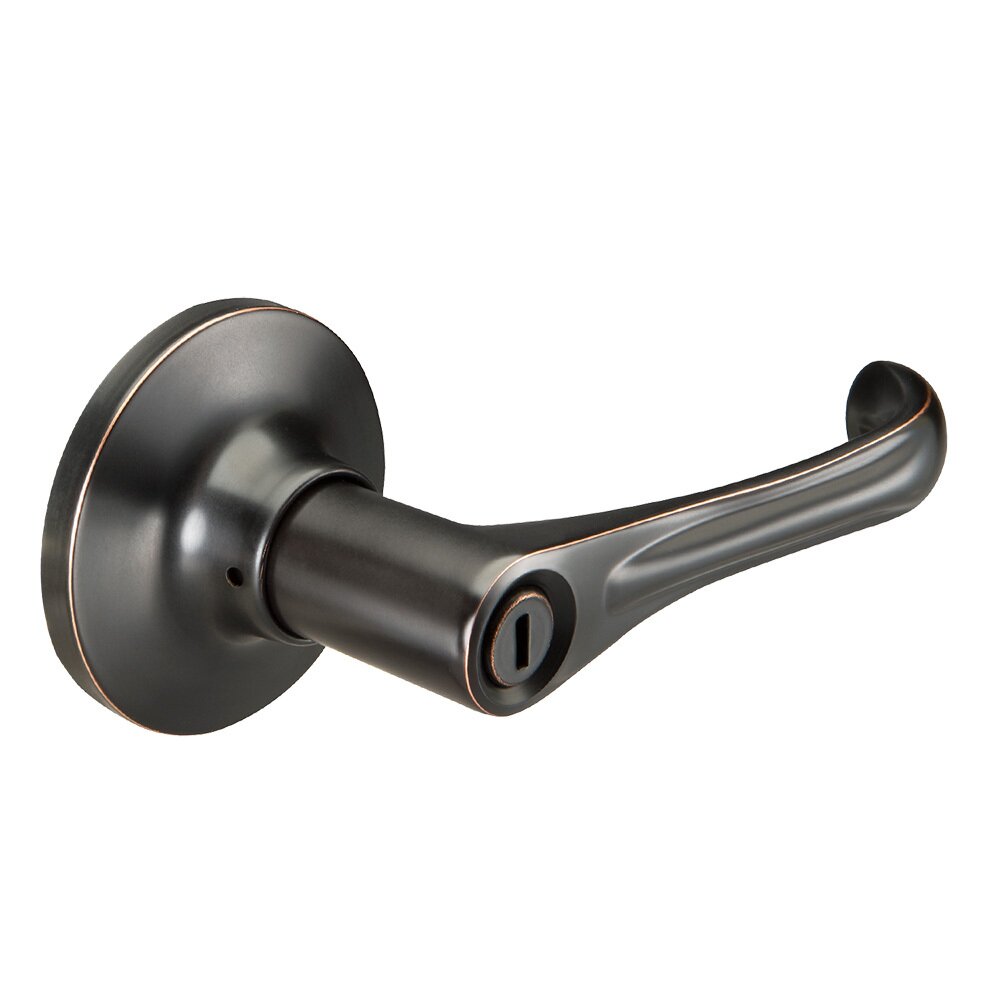 Yale Hardware Privacy Wando Lever in Oil Rubbed Bronze