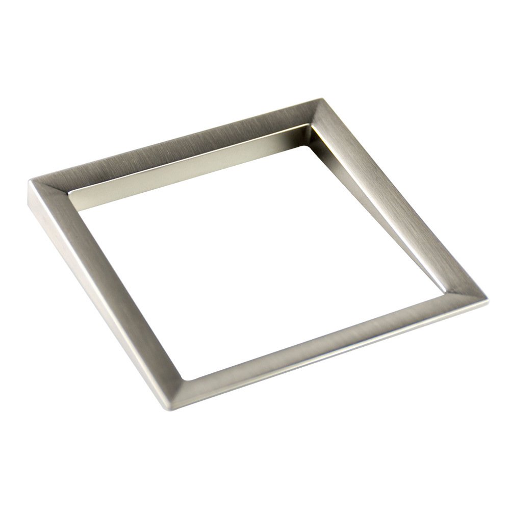 Zen Designs 2 1/2" (64mm) Centers Square Pull in Brushed Nickel