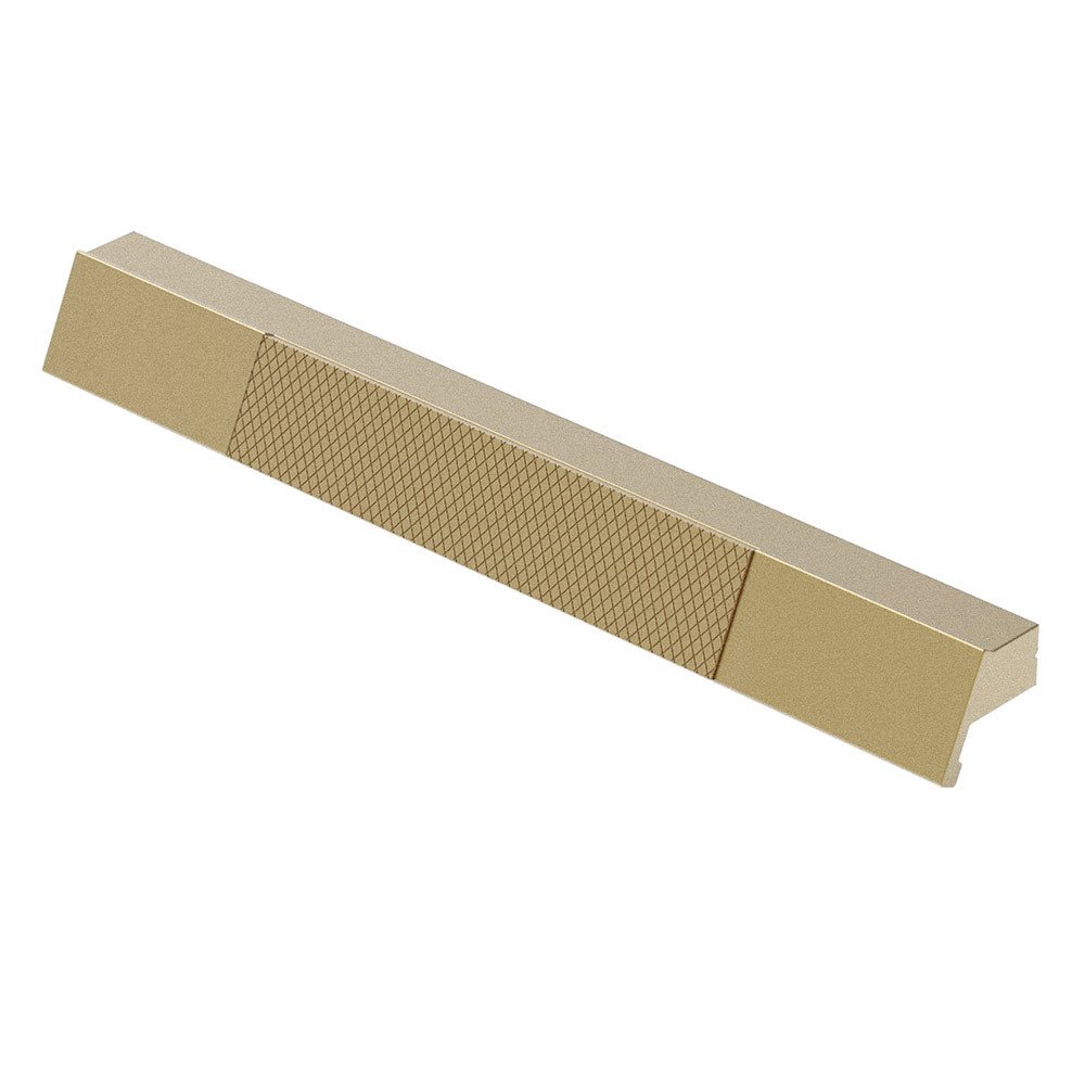 Zen Designs 5" (128mm) Centers Long Pull with One Side Knurl in Champagne Bronze