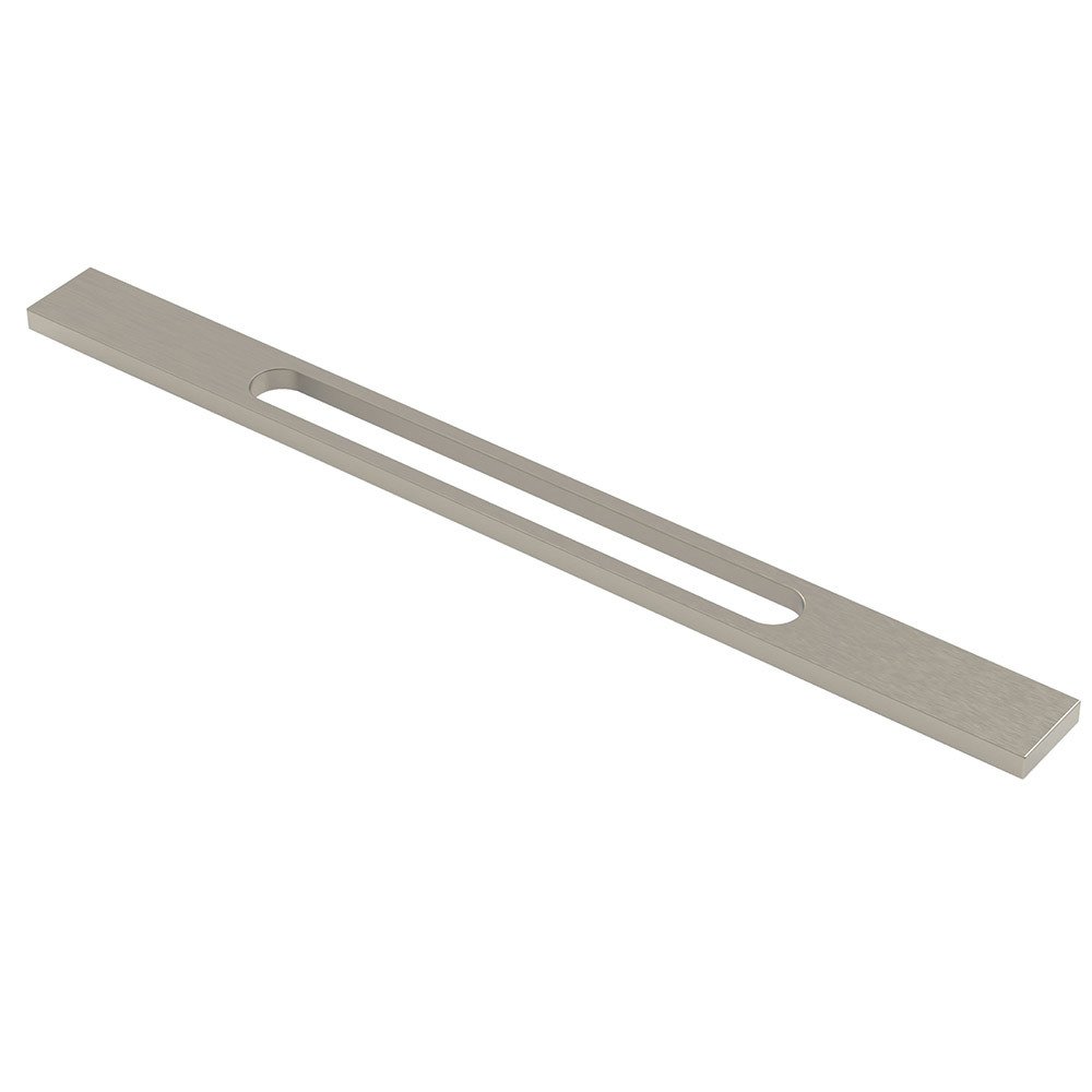 Zen Designs 13 7/8" (352mm) Centers Slim Face Pull with Cutout in Brushed Nickel