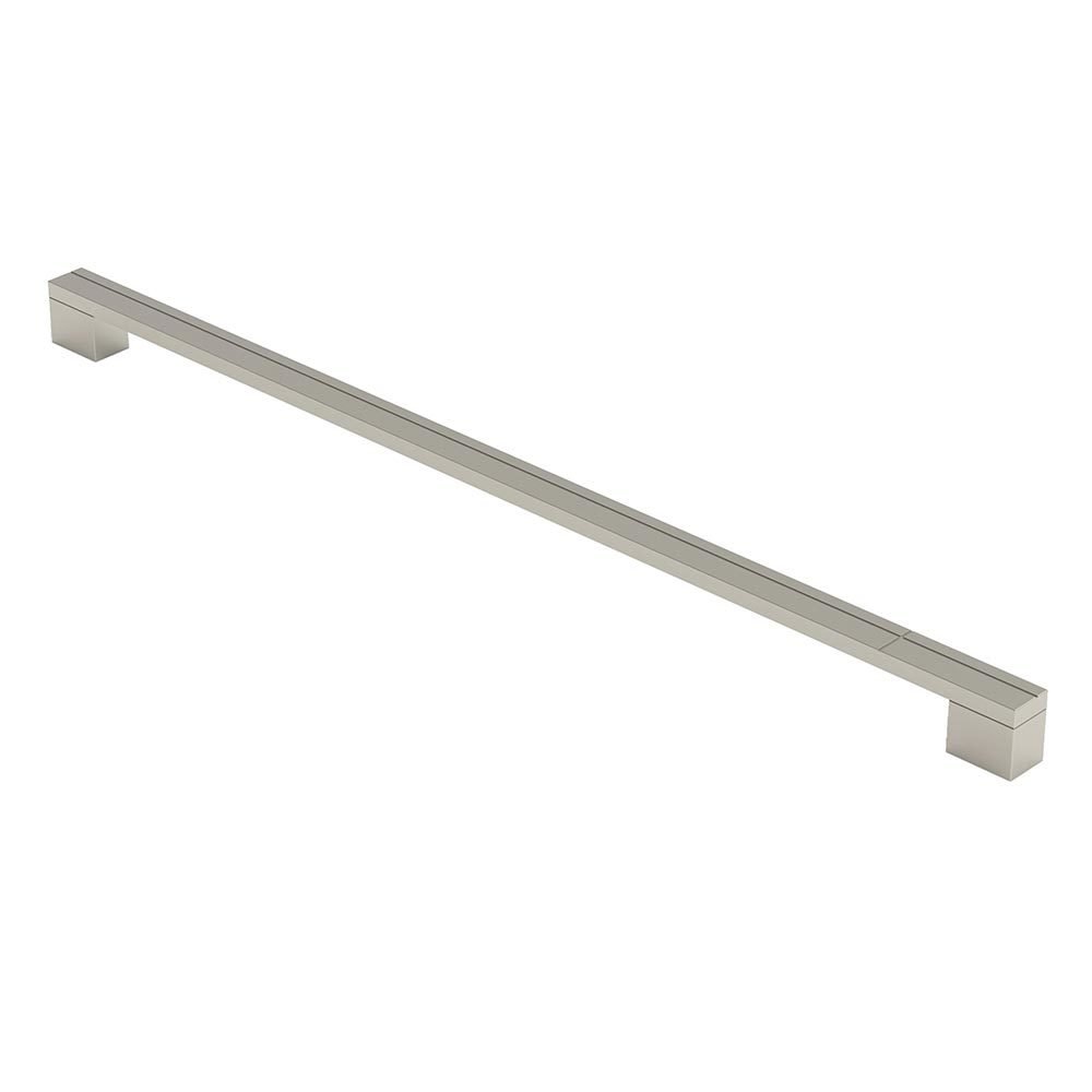 Zen Designs 16 3/8" (416mm) Centers Square Pull in Brushed Nickel