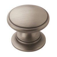 *5 Pack* Cosmas Cabinet Hardware Antique Silver Round Cabinet Knobs #9462AS 
