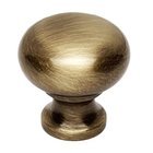 Solid Brass 3/4" Knob in Antique English