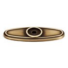 Solid Brass 2 1/2" Backplate in Antique English Matte