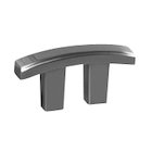 Alno Creations Cabinet Hardware - Arch Pulls - Solid Brass Pull