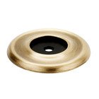 Solid Brass 1 1/2" Recessed Backplate for A817-38 and A1160 in Antique English