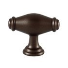 1 3/4" Oval Knob in Chocolate Bronze