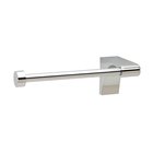 Right Handed Single Post Tissue/Towel Holder in Polished Chrome