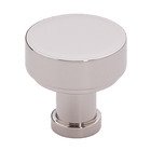 1" Rounded Knob in Polished Nickel