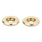 Solid Brass 5/8" Rosettes for A703, A711, A712, Sold in Pairs in Unlacquered Brass