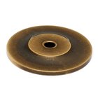 Solid Brass 1 3/4" Backplate in Antique English Matte