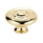 Solid Brass 1 3/4" Knob in Polished Brass