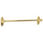 18" Towel Bar in Unlacquered Brass