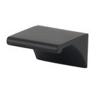 Solid Brass 3/4" Centers Tab Pull in Matte Black