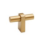 T Knob With Smooth Bar in Champagne