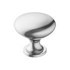 1 1/4" (32mm) Diameter Hollow Knob in Polished Chrome